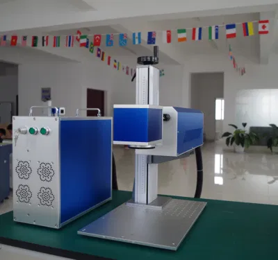  Rayfine Split письменный стол переносного типа 20W 30W 50W волоконно-CO2 станок для лазерной маркировки