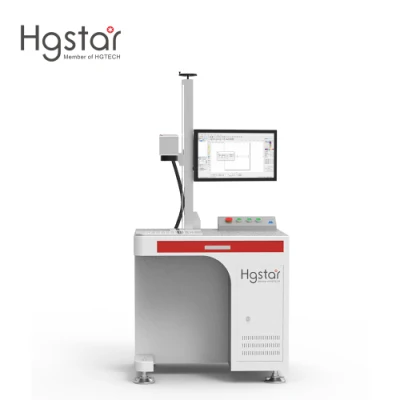 Эффективное обслуживание Hgstar портативный мини-оптическое волокно CO2 УФ лазерный станок для лазерной маркировки маркер цены на металл и Non-Metal 10W 20W 30W 50W 60W 70Вт 100W