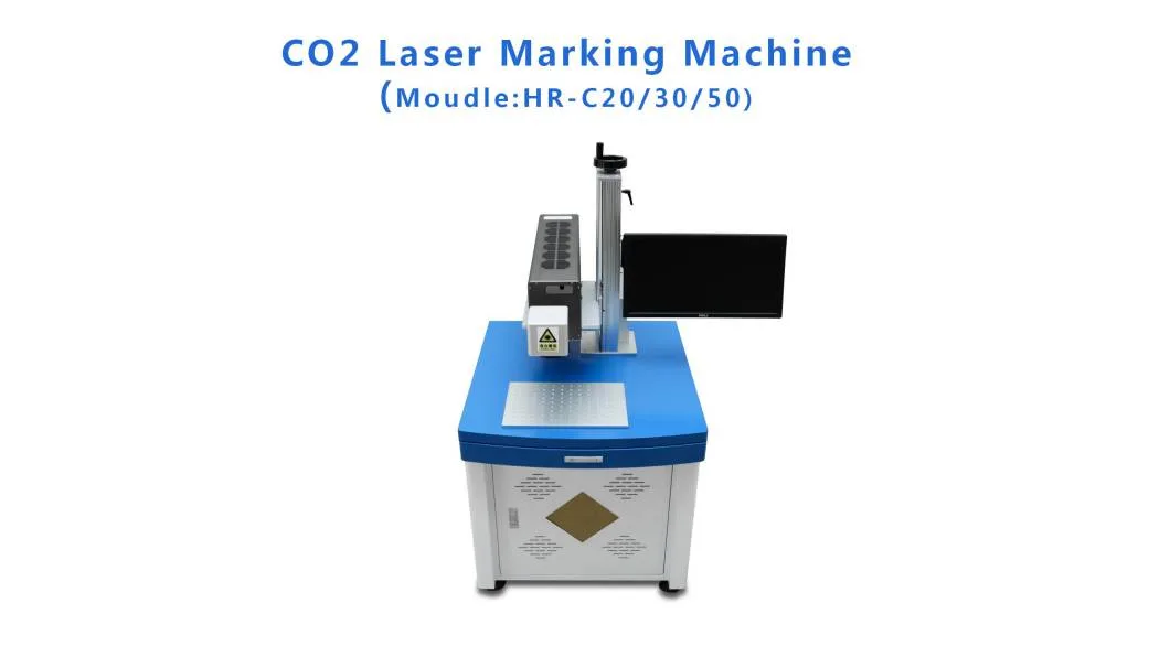 Good Price Low Cost Hot Selling 50W CO2 Glass Tube Laser Marker Marking Machine for Wood Leather