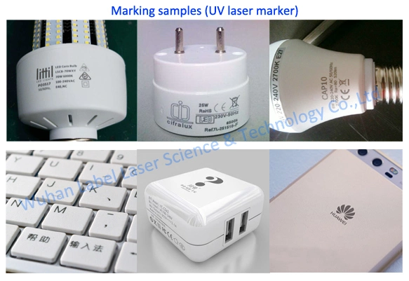 FDA Compliant Fully Enclosed UV/CO2/Fiber Laser Marking Machine for Metal PP/HDPE/Plastic Pipe/Tag/Seal