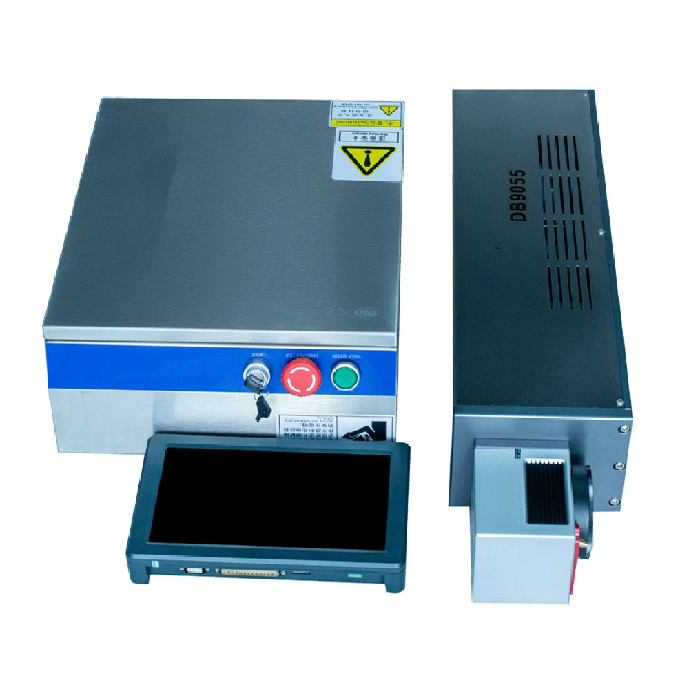 20W 30W 50W Cable Mini Portable Fiber Laser Split Marking Machine Economical Laser for Metal