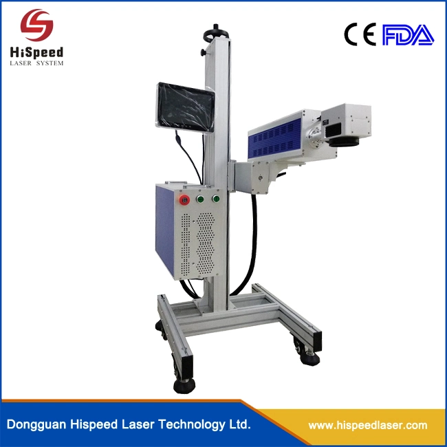 High Efficiency Fiber/CO2/UV Flying Laser Marking Machine with Good Price for Sale