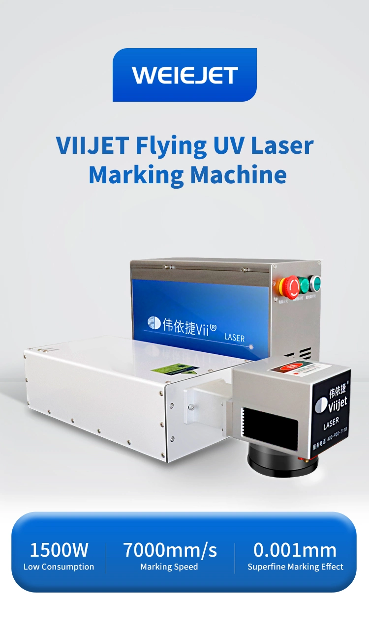 UV Laser/CO2 Laser Automatic UV Laser Marking Printing Coding Machine for Date Barcode Coding; Food/Agriculture Bag/Carton/Sticker