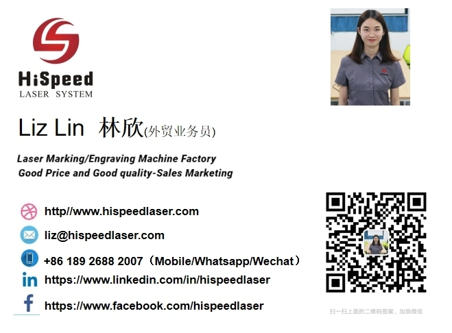 Hispeed Mini CO2 Laser Marking Machine for Wood PCB Leather Dongguan Factory