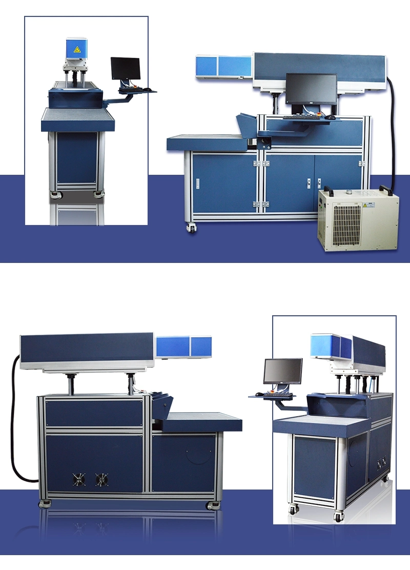 Dynamic Working Area 600X600mm Laser Marking Machine CO2 100W Laser Marking Machine Price