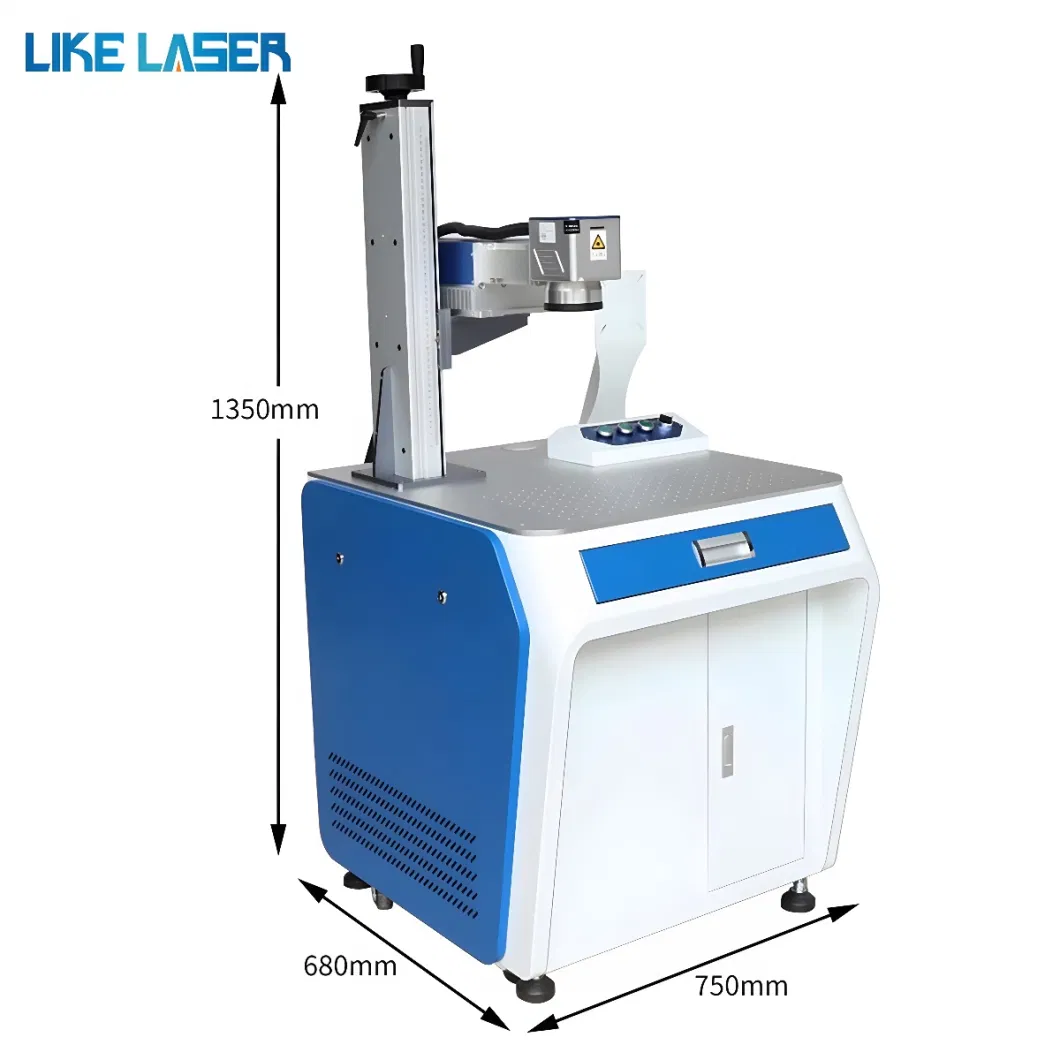 UV Laser Marking Engraving Machine TFT LCD 3W 5W 10W No Tactile Marking Effect Laser Marker for Earphone