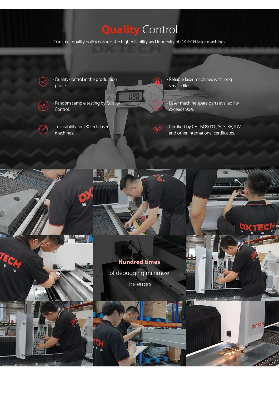 Dxtech Reasonable Price 1325 130W CO2 Marking Machine Engraving Machine for Acrylic Leather Plywood Fabric