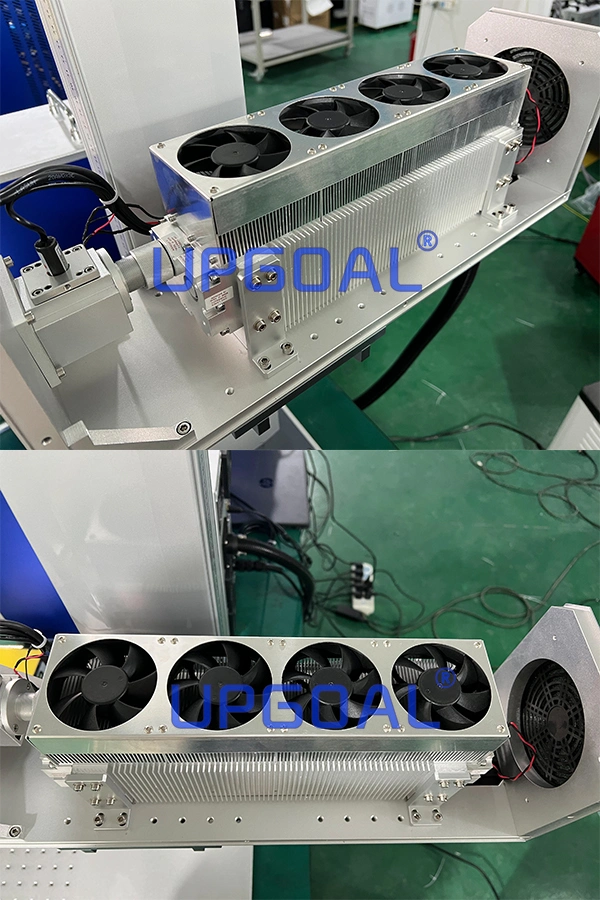 RF 40W CO2 Laser Marking Machine for Wood Textile Plastic Nonmetals Desktop Type