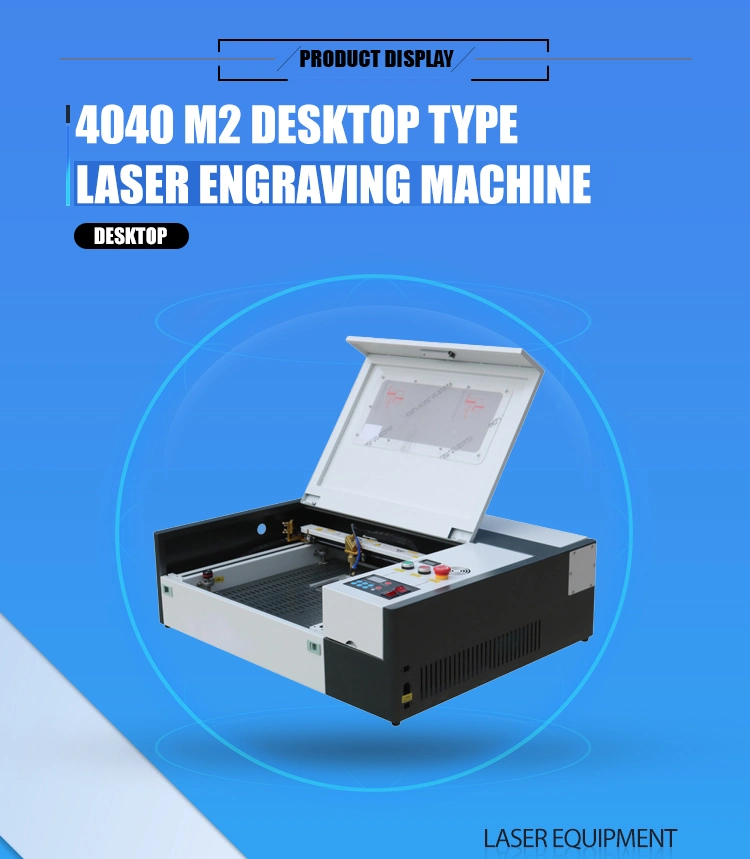 4040 Desktop M2 System Laser Engraver Machine 40W/50W CO2 Laser Engraving Machine