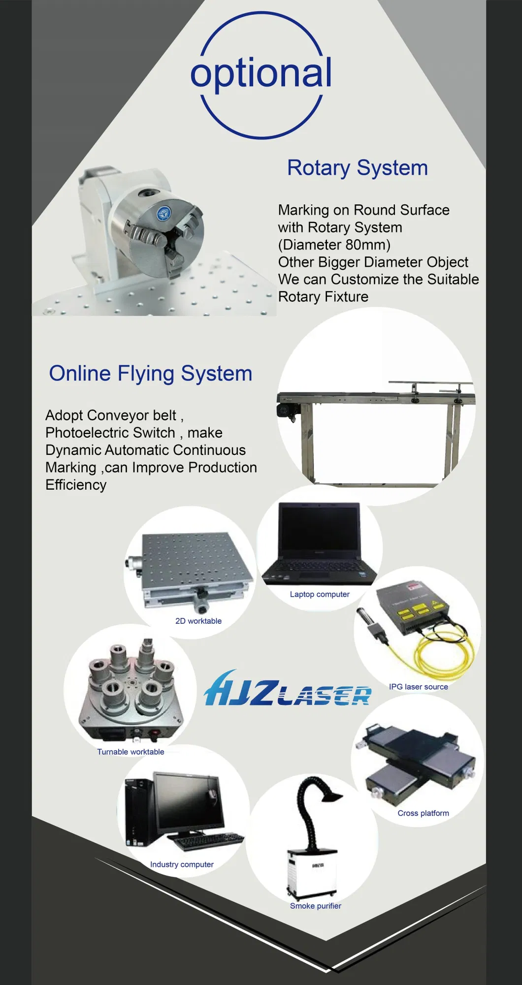 Fiber CO2 UV Laser Engraving Machines Phone Case Logo Printing Equipment Metal Printer Laser Marking Machine Price