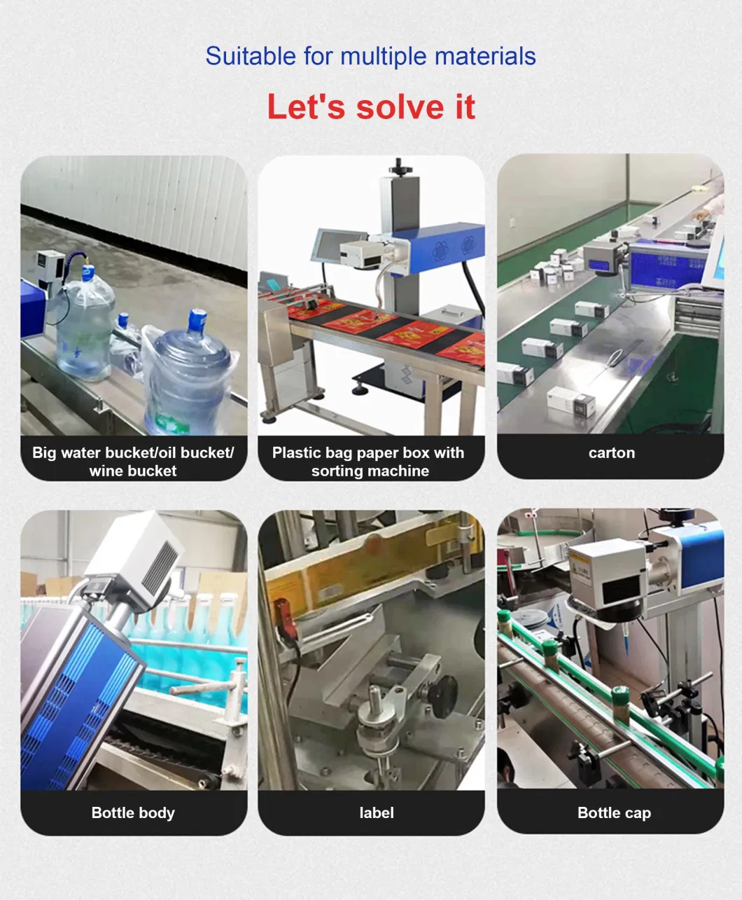 Manufacturers Supply Mineral Water Production Line Laser Coding Machine Date Batch Number Automatic Laser Coding Machine