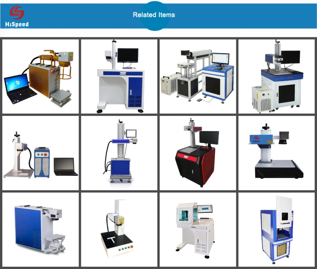 Hispeed Mini CO2 Laser Marking Machine for Wood PCB Leather Dongguan Factory