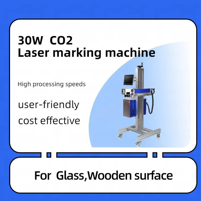 Good Performance IPS-LC30 Flying CO2 Laser Coding Machine for Daily Chemical Industry