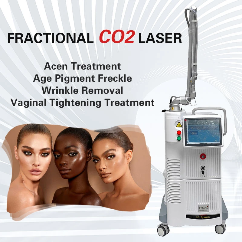 Beauty Fractional CO2 Laser Skin Resurfacing Machine Stretch Marks Acne Removal Vaginal Tightening CO2 Fractional Laser Machine Beauty Equipment