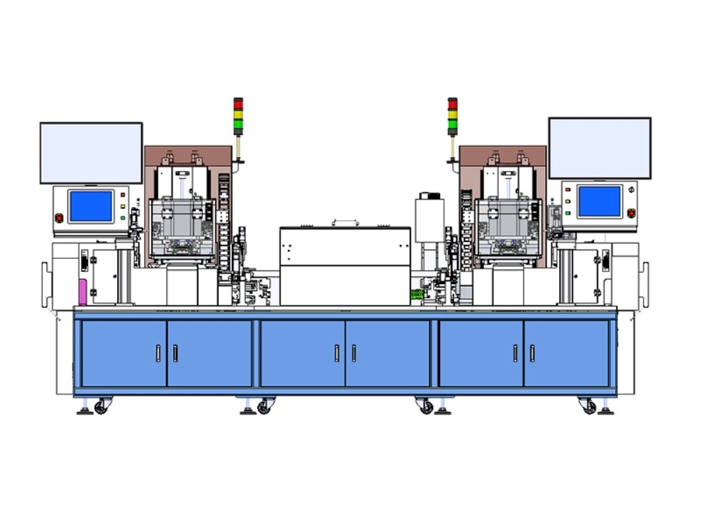 Alloy Resistor Pad Printing Equipment Double Head Metal Resistor Printing Machine