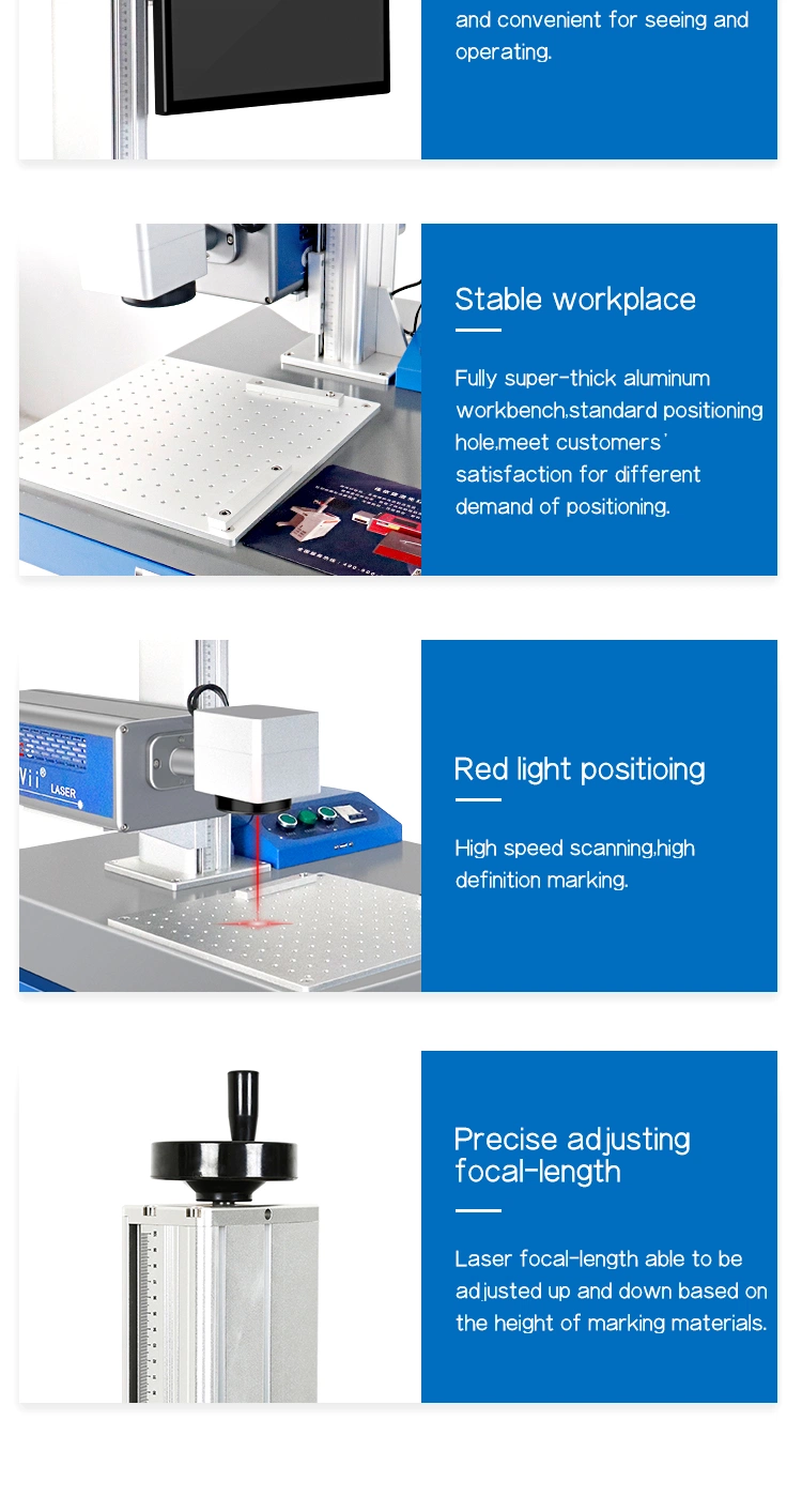 Static CO2 Laser Printer Engraver Machine Engraving Machine for Wood/Bamboo/Lether/Plastics Coding