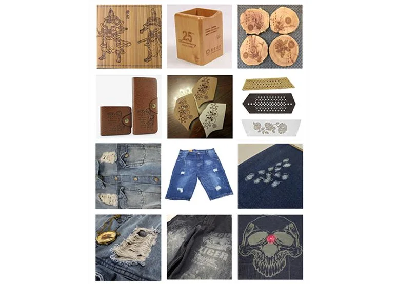 3D Dynamic Laser Marking Machine for Jeans