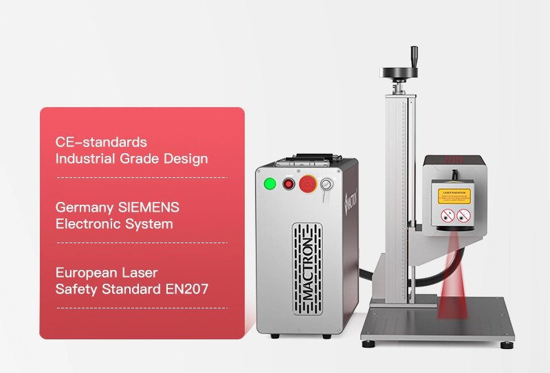 CO2 Portable Laser Marking Machine for Wood Acrylic Plastic Printing