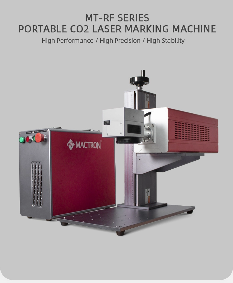 Split Table 30W Synrad CO2 Laser Marking Machine