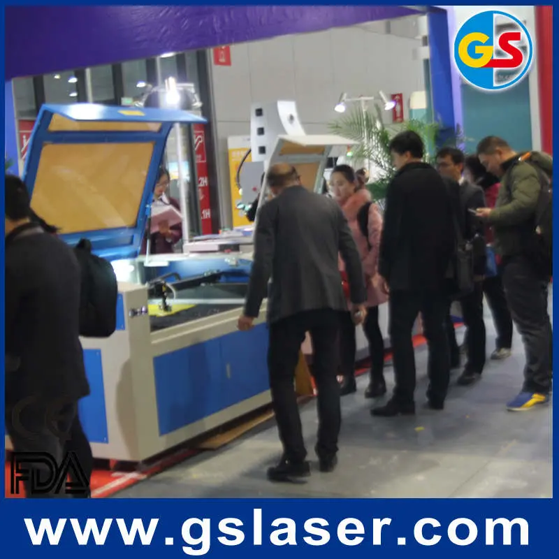 Laser Cutting Machine GS-1490 60W/80W/100W/120W/150W/180W with CO2 Laser Tube