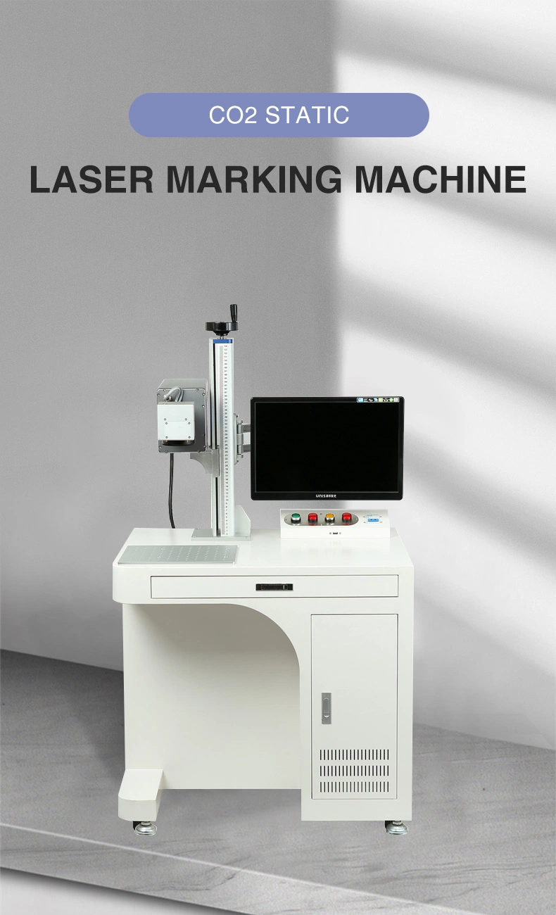 Advanced Metal and Non-Metal Pl-421 Static Multilingual Laser Marking Printing Coding Printer Machine