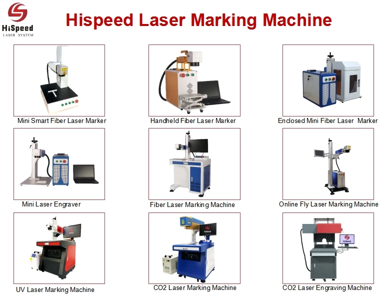 Fast Speed Flying CO2 Laser Marking Machine for Pet Bottle Laser Marking MFC Date Barcode with Good Price Hispeed Laser