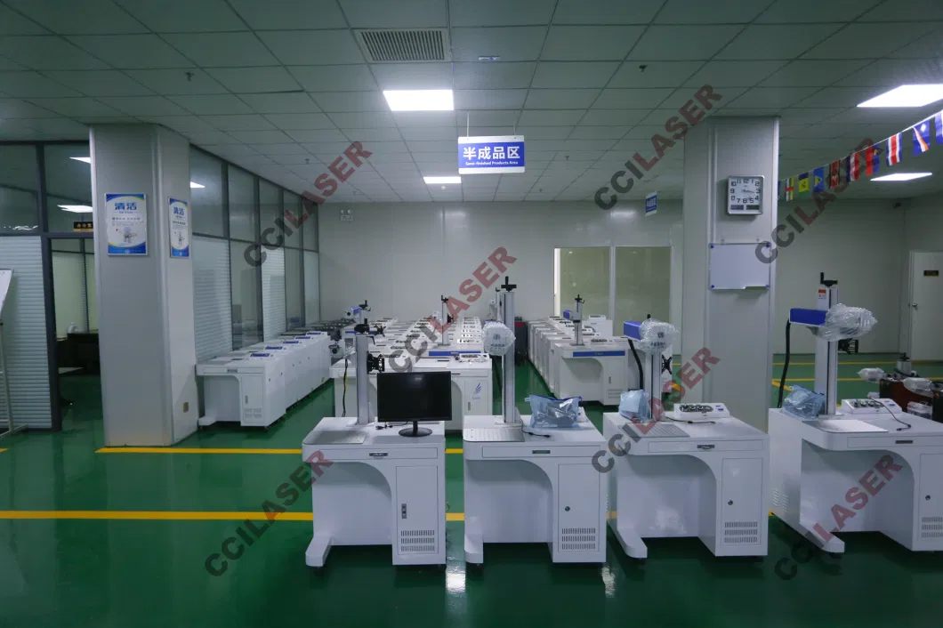 Galvo Fiber Laser Printer Marking CNC Engraving Machine for PVC PE Pipe