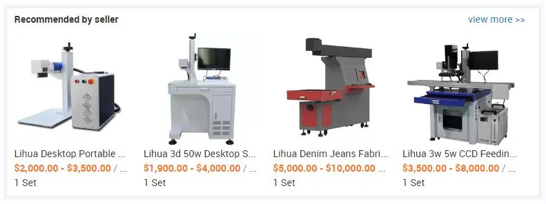 Lihua 100w 3d Dynamic Galvo Head Textile Leather Jeans Plastic Wood Paper Hs Code Co2 Laser Marking Machine