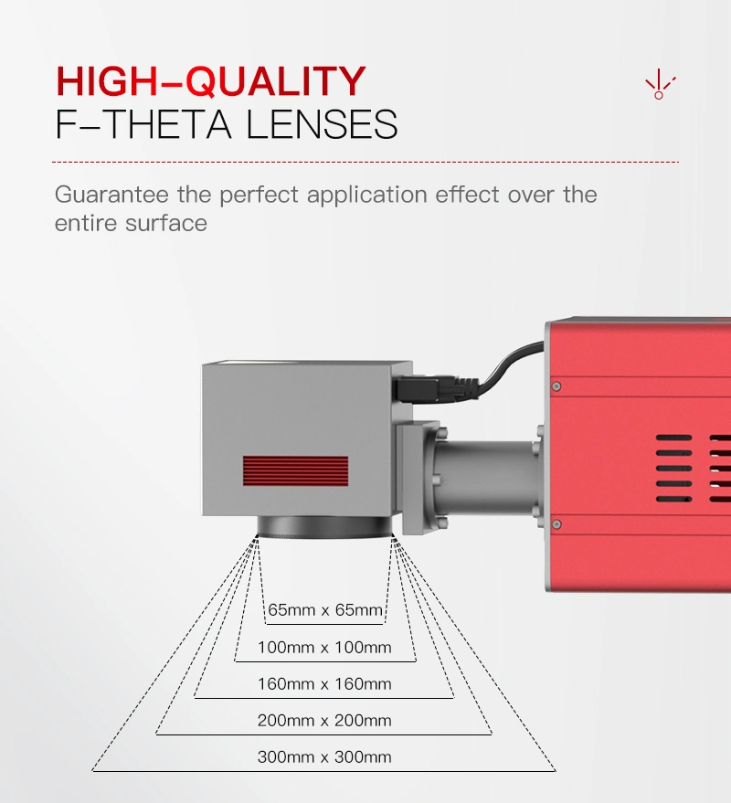 Factory Portable Mini Split Type RF CO2 Laser Marking Machine for Wood