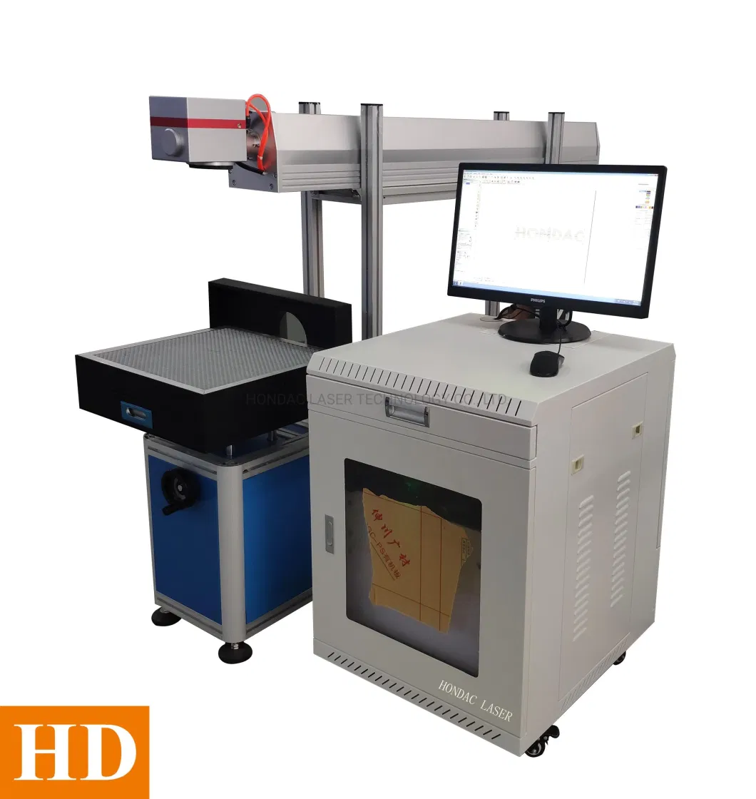 CO2 RF Galvo Scan Laser Marking Machine for Non-Metal Products