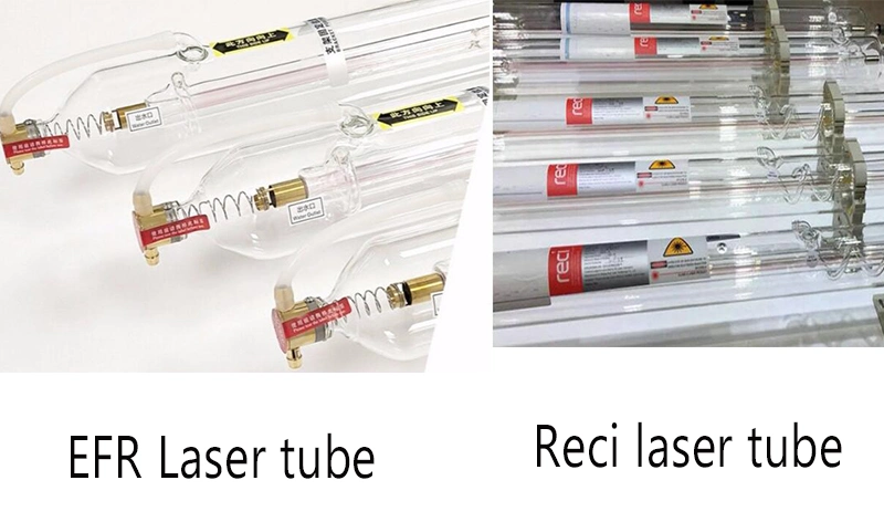 80W CO2 Laser Cutting Machine Spare Parts Reci Laser Tube