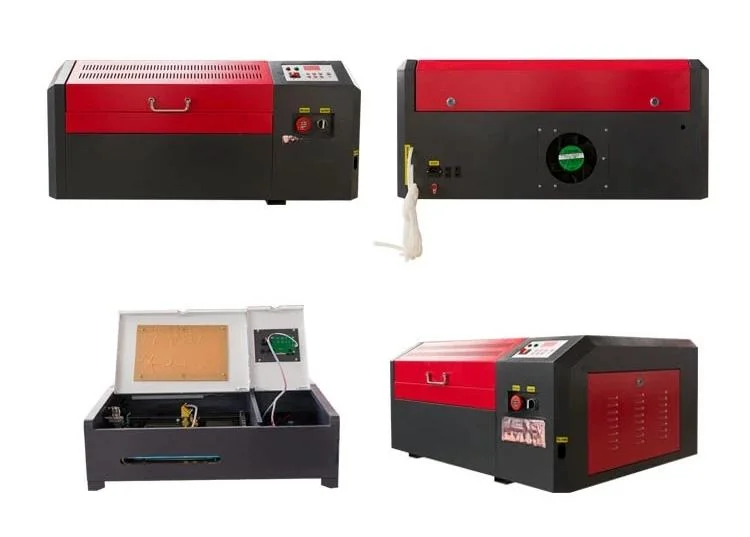 Small 3D Photo Crystal Carbon Dioxide Laser Marking Machine and CNC CO2 Laser Egraver Price for Fabric Plastic Nonmetal