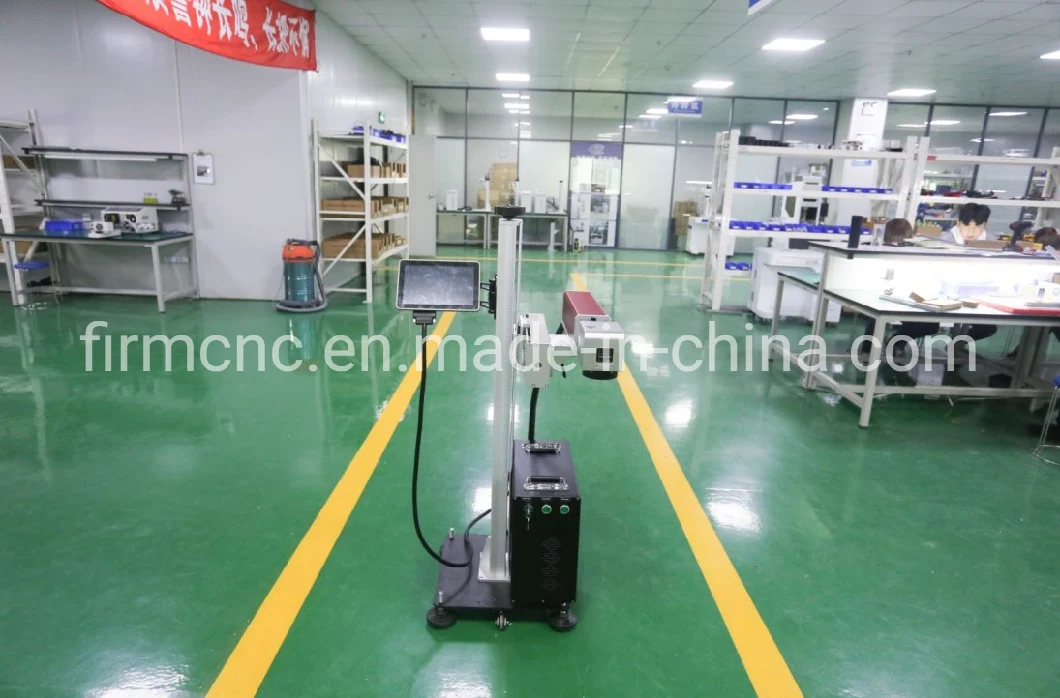Wholesale Price Fiber CO2 Flying Desktop Type Laser Marking Engraving Machine