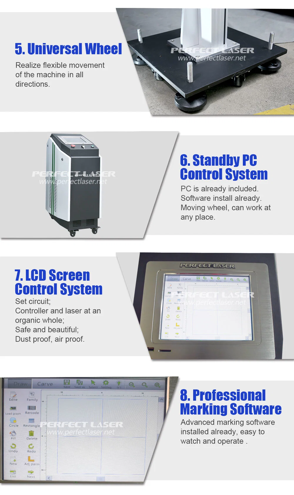 Expiry Date Coder Production Line Flying 30W CO2 Laser Printing Marking Machine for Plastic