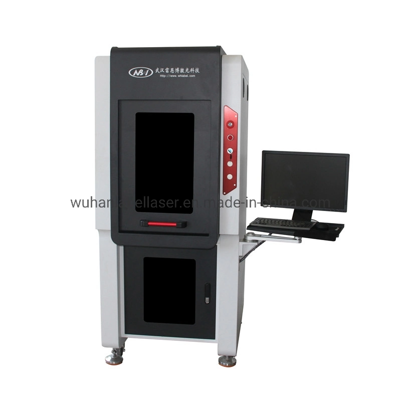 FDA Compliant Fully Enclosed UV/CO2/Fiber Laser Marking Machine for Metal PP/HDPE/Plastic Pipe/Tag/Seal