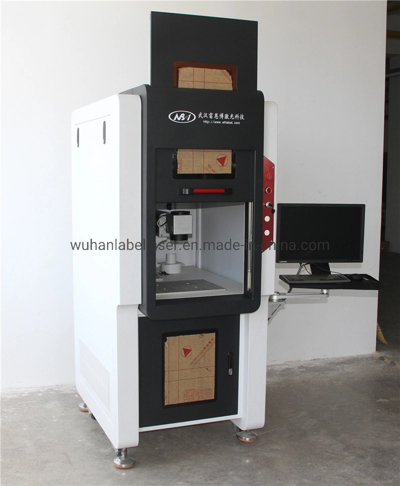 FDA Compliant Fully Enclosed UV/CO2/Fiber Laser Marking Machine for Metal PP/HDPE/Plastic Pipe/Tag/Seal