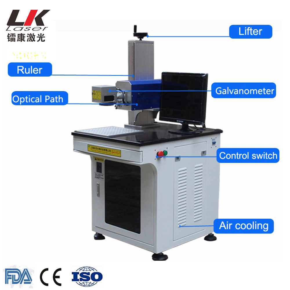 Desktop CO2 Laser Marking Machine Price 30W 50W for Nonmetal
