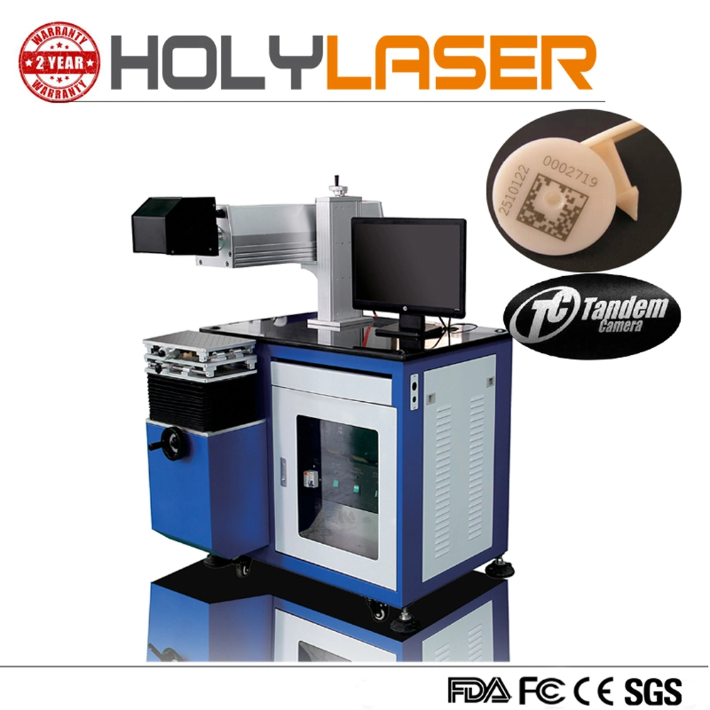 Chinese Manufacturer CO2 Nonmetal Laser Marking Machine for Wood Leather