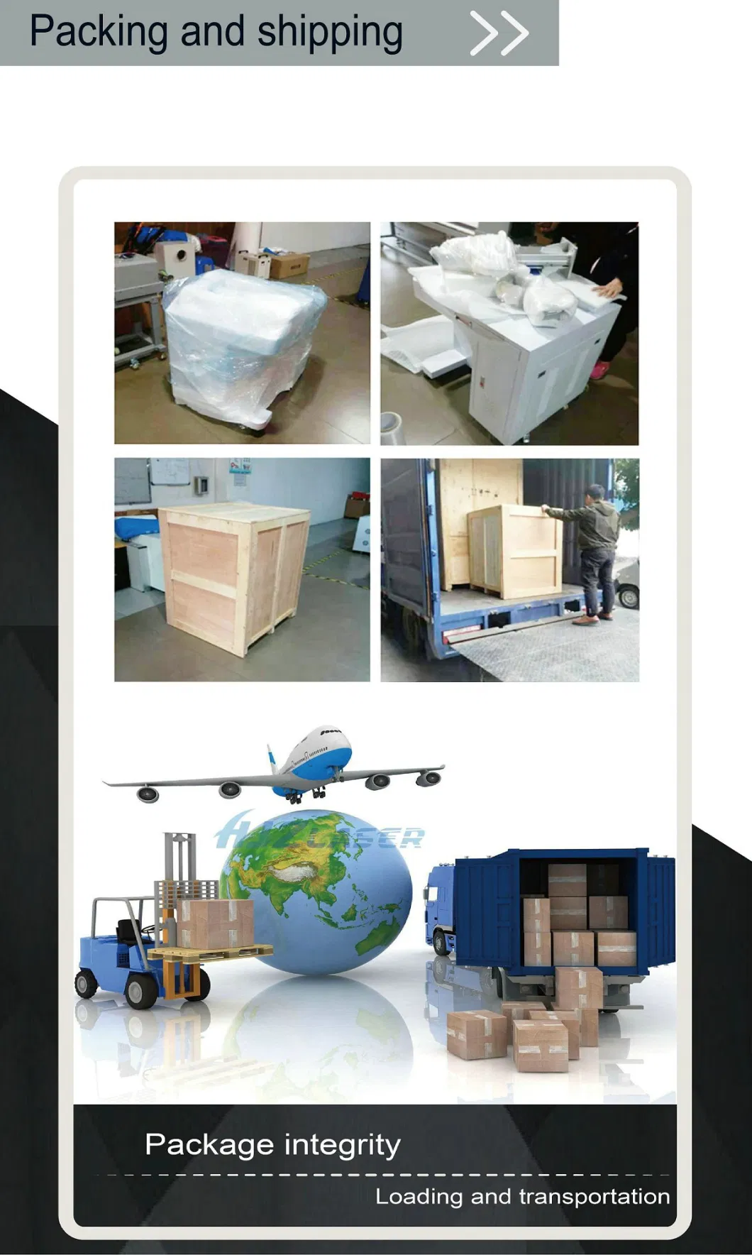 Big Size Product and Running Automatic CO2 Laser Marking Machine