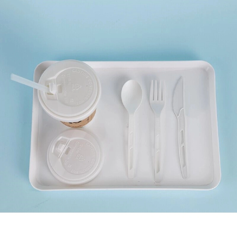 100% Bio Disposable Custom Cpla Cookware Cutlery Sets Individually Packaging 100% PLA Tableware for Restaurant Party