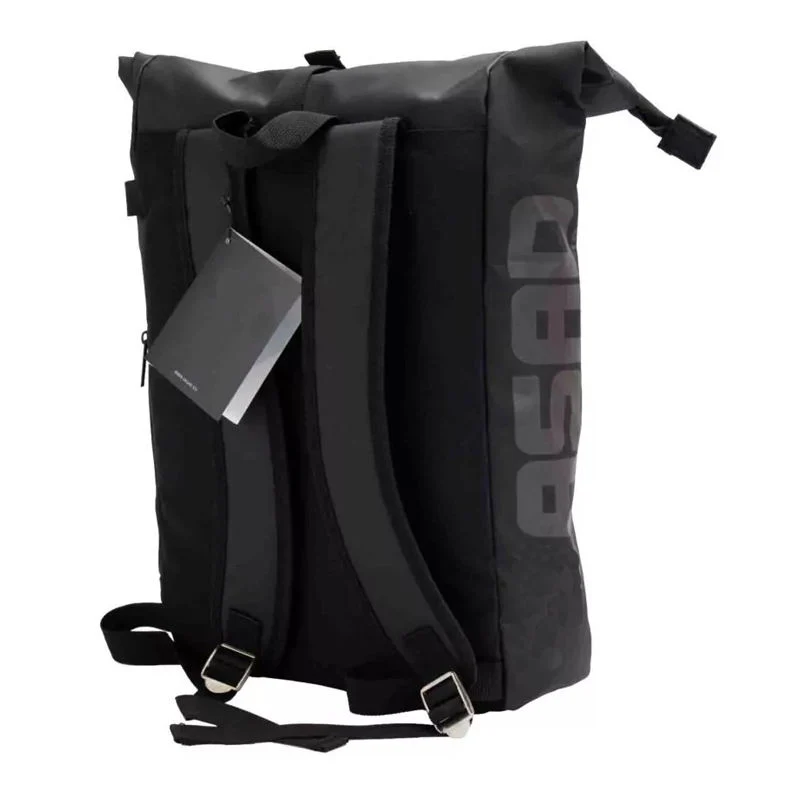 Custom Waterproof RPET Roll Top Backpack with Laptop Compartment