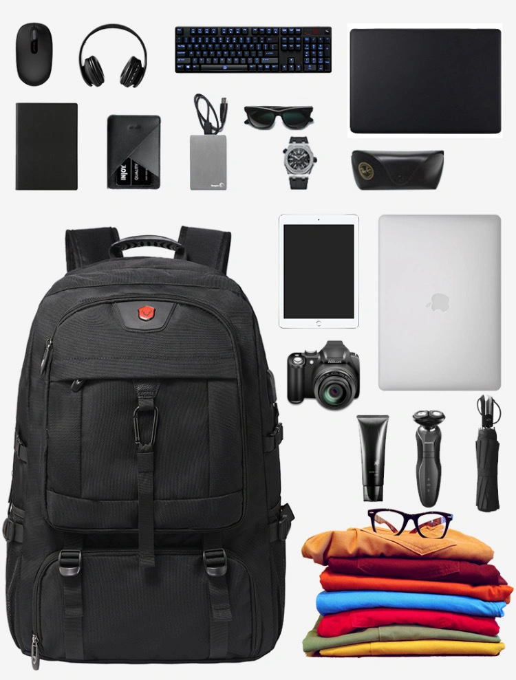 Large Capacity Travel Backpack Leisure Sports Wind Outdoor Duffel Bag Hiking Bag Waterproof Schoolbag Men&prime;s Backpack