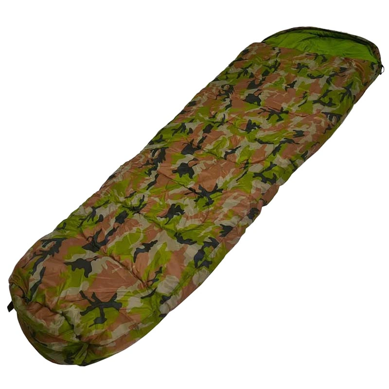 Armed Forces Four Seasons Hot-Sale Camouflage Lightweight Waterproof Easy-Taking Cheapest Outdoor Camping Envelope Sleeping Bag State Reserve