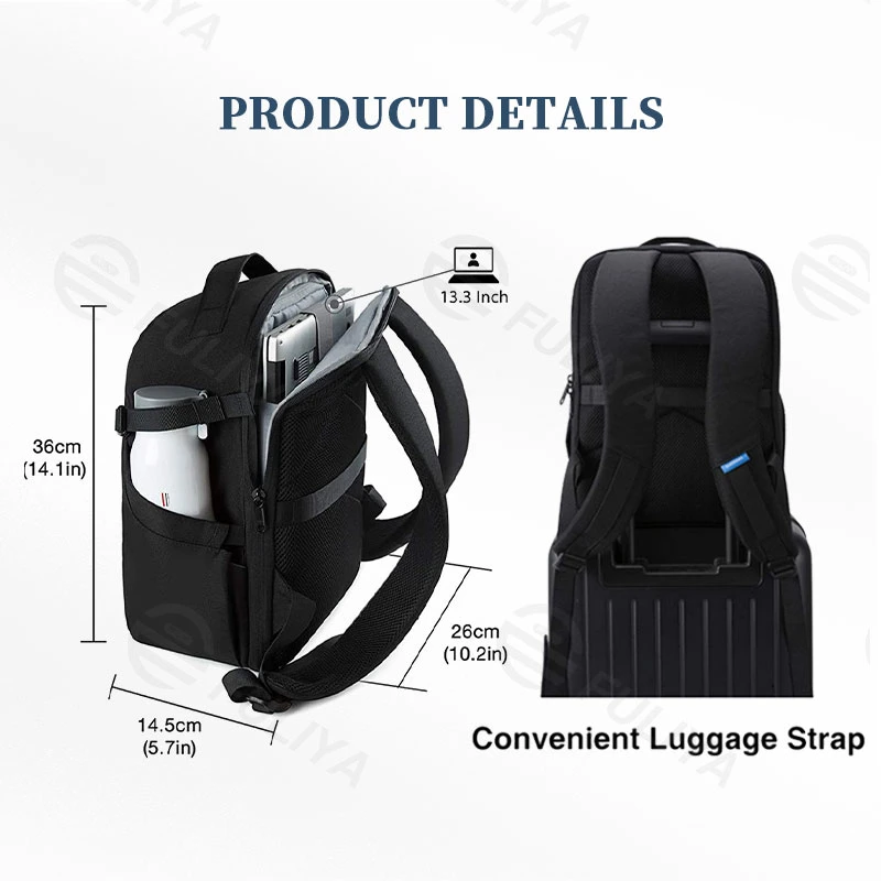 Fuliya Outdoor Digital Camera Backpacks with Laptop Compartment Custom Travel Camera Backpack Waterproof