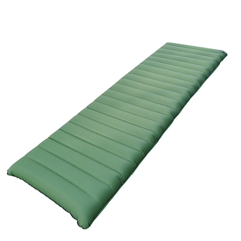 40d Nylon Lightweight Inflating Air Sleeping Pad Self Inflatable Mattress for Camping Outdoor