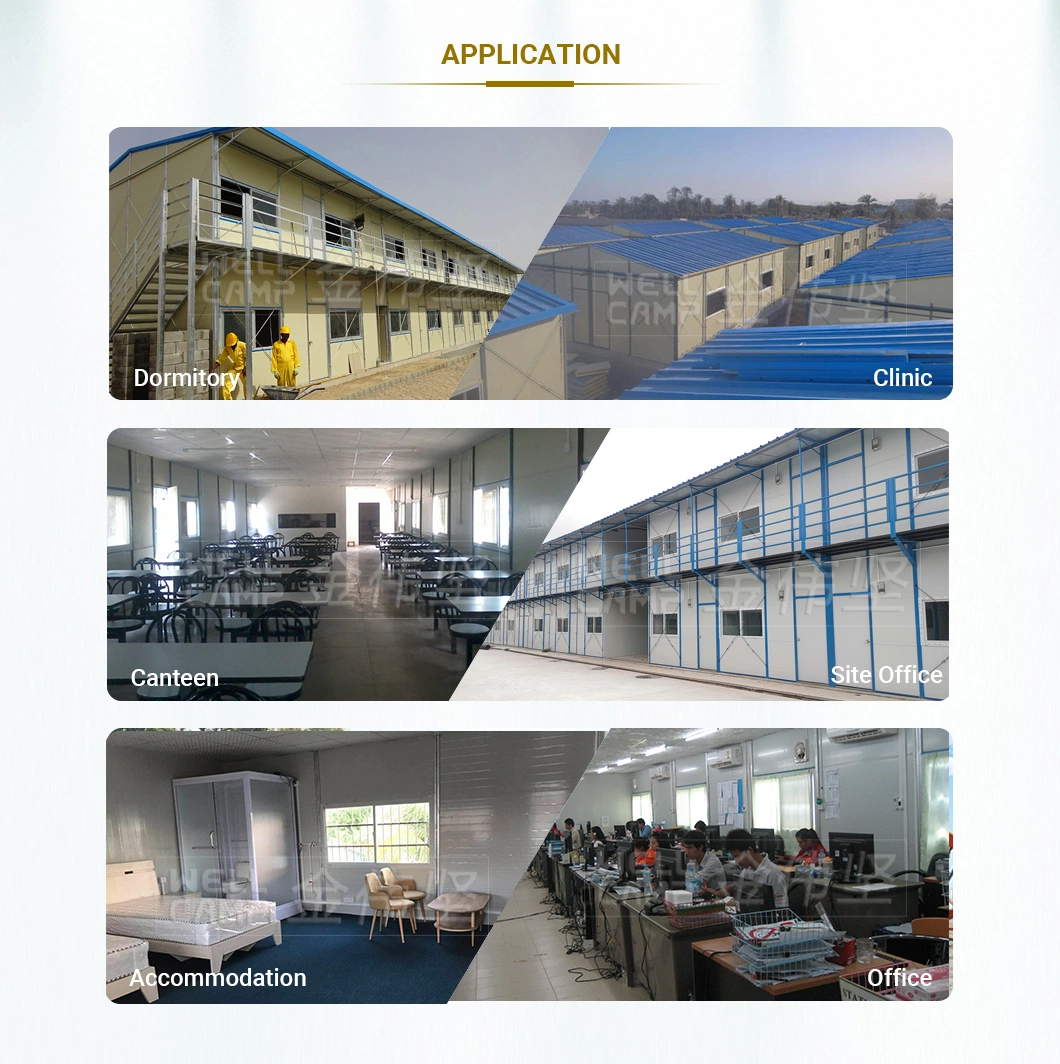 Hot Sale Temporary Offices Environment Protect Labor Camp Prefabricated Building K House Price