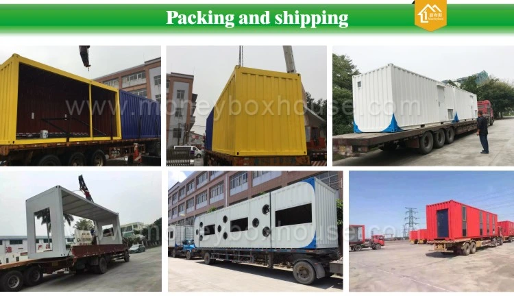 20FT Military Camp Fast Food Prefabricated Container Mobile Kitchen