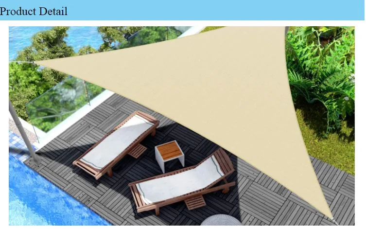 HDPE Sunshade Sail Fabric Outdoor Garden Canopy Garden Sun Shade Net, Sun Cover Shade Sail for Shading