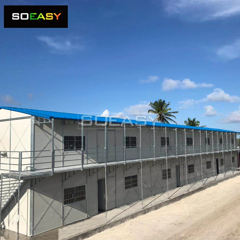 Fast Building High Quality Outdoor Temporary Modular Prefabricated Worker Camp