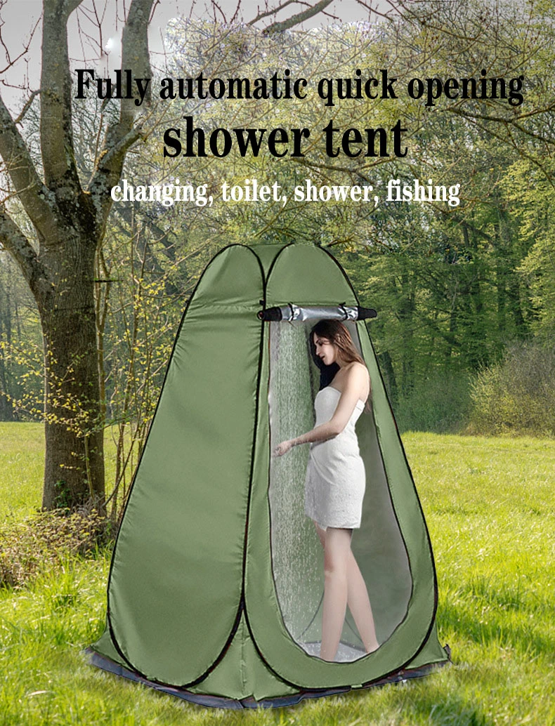 Outdoor Shower Tent Keeping Warm Diaper Changing Waterproof Sunscreen Awning